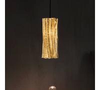 Slamp Accordéon Vertical hanging light gold/black
