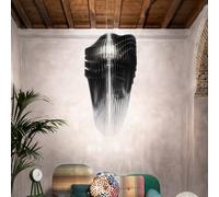 Slamp Avia S designer pendant light in black