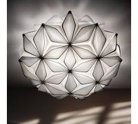 Slamp C'EST LA VIE ceiling light, black, Ø 47 cm, 2-bulb, E27