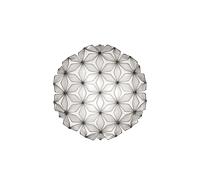 SLAMP C'Est La Vie Wall/ Ceiling Light Large Black