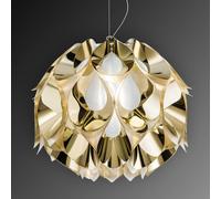 Slamp Flora - designer hanging light, gold, 50 cm