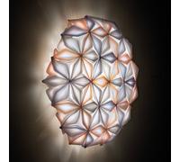 Slamp La Vie L ceiling light, width 71 cm, amber