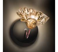 Slamp LaFleur LED wall light, velvet