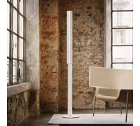 Slamp LED floor lamp Modula twisted, crystal, light grey