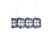 Slamp LED hanging light La Lollo, blue/purple, 100 cm