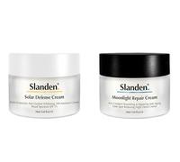 Slanden Face Cream Moisturizer Solution, Anti-Aging, Brightening, Hydrating, SPF 15 Daily Moisturizer & Night Detox Cream for Radiant Skin (100ml/3.37 fl oz)