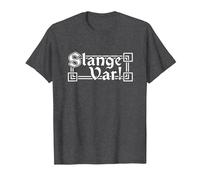 Slange VAR Scottish Gaelic Drinking Saying T-Shirt, Men, Dark Heather Grey, XX-Large