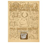 SlangGang Generational Slang Coloring Book - Generation Alpha - Volume 1: Vol.1: Unspoken Rizztory (SlangGang Generational Slang Coloring Books: ... of Slang & Pop Culture Across Generations)