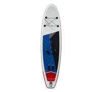 SLangYOL Inflatable SUP Board, 10ft 4in, Dual-Fin, Non-Slip EVA Deck, 286 lbs Capacity, Pump, Paddle, For Beginners & Advanced, Surfing, Water Sports, Beach