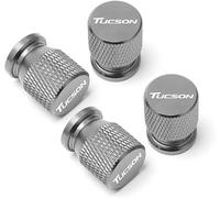 SLANNB 4pcs Car Tyre Valve Caps for Hyundai Tucson, Leak-Proof Dust Caps Corrosion Resistant Premium Leak-Proof Tyre Caps for Cars,E