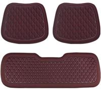 SLANNB Car Seat Cushion for Porsche Cayenne/Cayenne Coupe, Front Rear Non-Slip Breathable Seats Protector Pad for Car Office Chair and Home Chair,Red-B 3Pcs
