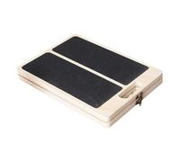 Slant Board, Foldable Wooden Trapezoid Ramp, 39.5x29.5x4cm, Calf Stretch Board, Incline Exercise, Adjustable Tilt Angles, For Stretching Yoga Workout