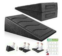 Slant Board for Calf Stretching, 5 Adjustable Angles Incline Board for Squat Wedge, 480 lbs Weight Capacity Calf Stretch Yoga Foam Wedge for Exercise, Squat, Ankle Mobility & Physical Therapy