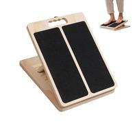 Slant Board for Stretching the Calves - Wooden Foldable Calf Stretcher, Adjustable Leg Extension Plate - For Workout Exercise Fitness Pilates Yoga Calisthenics Balance Women
