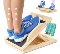 Slant Board with 6 Incline Angles - Transforms Into a Balance Board - Premium Calf Stretcher and Wobble Board for Effective Calf Stretching and Squats
