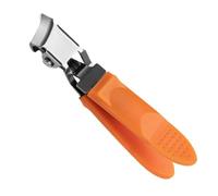 Slant Nail Clippers - Angled Nail Clippers - Splash Free Nail Trimmer for Men - Wide Jaw Opening Manicure Scissors - Curved Toenail Clippers - Nail Care - Pedicure Tools - N