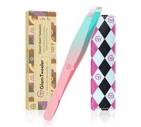 Slant Tip Tweezers, GlamTweeler G-01 Exclusive High Precison Expert Eyebrow and Facial Hair Removal Tweezer