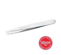 Slant Tweezer-Platinum Silver Tweezerman None One Size