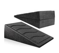 Slanted Board - 31 x 16 cm Squat Wedge Block Non-Slip | Squat Ramp with Various Incline Settings, Yoga Foam Wedge for Calf and Leg Extension Exercises, Fitness Staff