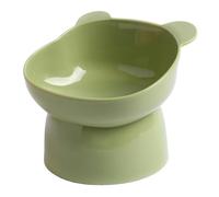 Slanted Elevated Dog Bowl - Raised Food Dish, Anti Spill Cat Feeder | Tilted Ergonomic Pet Tray, Lifted Water Stand, Anti Tip Feeding Dish For Small Dogs, Puppies, Indoor Pets, Kitchen Feeding Area