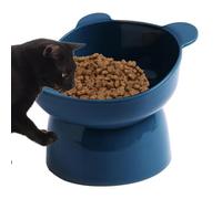 Slanted Elevated Dog Bowl - Tilted Elevated Bowl Bulldog Feeder, Tilted Elevated Water Bowls | Anti Overturning Raised Pet Food Dish Water Bowls, Dishwasher Safe Feeding Dishes for Pet Cat, Puppies