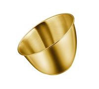 Slanted Salad Serving Bowl Korean Vegetable Holders for Restaurant Use Large Capacity Stainless Steel Tableware Kitchen Dinner Plate