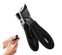 Slanted Tip Nail Clippers - Toenail Clippers with Beveled Tip | Nail Clippers with Wide Opening and Bevelled Tip, Multi-Purpose Nail Clippers for Men, Women and Teenagers