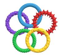 Slap Bracelets - 5x Educational Stylish Silicone Fidget Toy, Stretchy Fidget Bracelet | Elastic Sensory Toys for Children, Calming, Quieting Toy, Classroom, Rewards