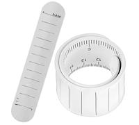 Slap Bracelets Notes,Reusable Memo Wristband Silicone,White Snap Wristbands,To Do List Bracelet,Silicone Memo Wrist Band Writable Wearable,Wrist Bands,For Classroom,Hospital,Meeting,Company And School