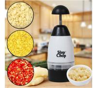 Slap Chop Food Chopper - Quick Dice, Chop & Mince with Rotating Blades, Easy Clean, Dishwasher Safe, Ideal for Onions, Garlic, Veggies, Fruits