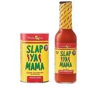 Slap Ya Mama Louisiana Style Variety Pack, Cajun Original Blend Spice Mix 236ml Can and Cajun Pepper Sauce 143ml Bottle