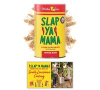 Slap Ya Mama Original Blend Cajun Seasoning - 8 oz Can, Pack of 1, All Natural, MSG Free, Kosher - Authentic Louisiana Flavor