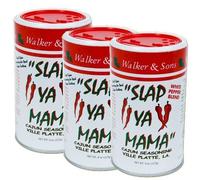 Slap Ya Mama White Pepper Blend-THREE 8oz Canisters by Slap Ya Mama