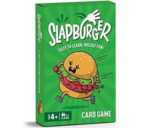 Slapburger - Fast-Paced Family Card Game for Kids Ages 4-12, Teens & Adults - Fun Slap Game Like Slap Jack, War, Slamwich - Easy to Learn, 2-6 Players, Great for Game Night, Travel, Classroom, Birthda