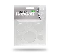 SlapKlatz PRO Refillz (CLEAR) Drum Dampeners | 12 pcs | 3 Sizes | Non-toxic