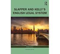 Slapper and Kelly's The English Legal System