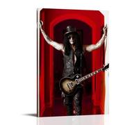 Slash Male Star Art Poster Decorative Painting Canvas Wall Art Living Room Poster Bedroom Painting 16 x 24 Inch (40 x 60 cm)