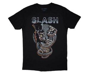 Slash Unisex T-Shirt: Skull Guitar Snake (XX-Large)