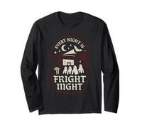 Slasher Film Addict Horror Flick Junkie Cult VHS Chaos Long Sleeve T-Shirt