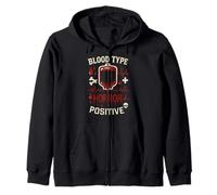Slasher Film Addict Horror Flick Junkie Cult VHS Chaos Zip Hoodie