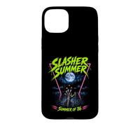 Slasher Summer 1986 Retro Horror Movie Summerween Graphic Case for iPhone 15 Plus