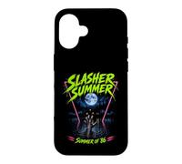 Slasher Summer 1986 Retro Horror Movie Summerween Graphic Case for iPhone 16