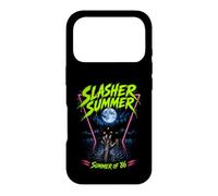 Slasher Summer 1986 Retro Horror Movie Summerween Graphic Case for iPhone 17 Pro