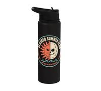 Slasher Summer Club Horror Fan Saying Stainless Steel Insulated Water Bottle
