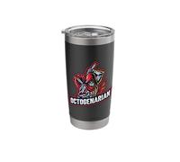 Slashing Warrior Proud 80th Birthday Octogenarian Stainless Steel Insulated Tumbler