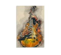 Slash's Electric Guitar Poster Decorative Painting Canvas Wall Art Living Room Poster Bedroom Painting 08 x 12 Inch (20 x 30 cm)