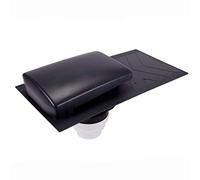 Slate Vent Pitched Roof Ventilator Grey Multi Spigot Connection 100/125/150mm