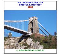 SLATERS DIRECTORY OF BRISTOL & DISTRICT 1880 CD ROM
