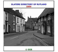 SLATERS DIRECTORY OF RUTLAND 1850 CD ROM