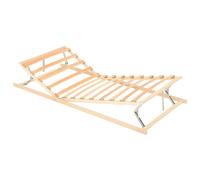 Slatted Bed Base with 13 Slats Bedroom Wooden Bed Fame Multi Sizes vidaXL [EEK: A]